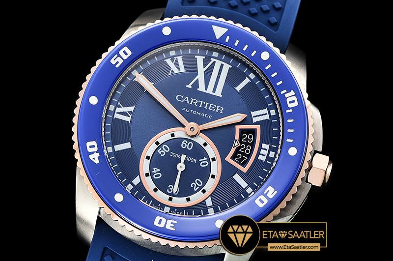 CAR0392B - Calibre de Cartier SSRGRU Blue JJF 11 Asia 23J Mod modelleri CAR0392B - Calibre de Cartier SSRGRU Blue JJF 11 Asia 23J Mod - 01.jpg